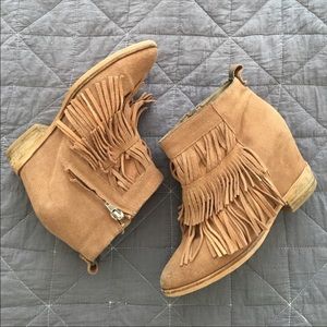 Steven madden suede booties